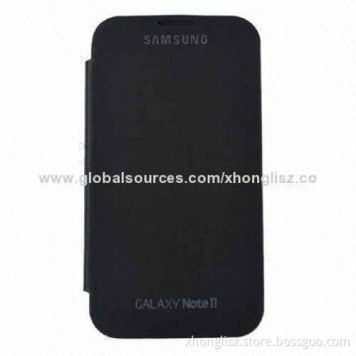 PC Cover with Leather Case for Samsung Galaxy Note II